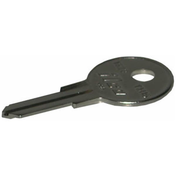 Dormakaba TM15 1 x 0.08 in. Ilco Nickel Plated Brass Trimark Locks Key Blank, 10PK 788763 - main
